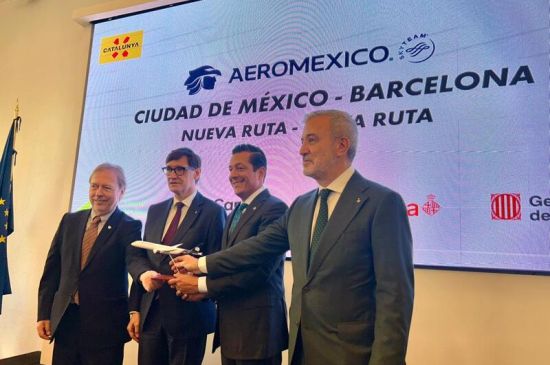 IT-ANÁLISIS: Aeroméxico anuncia el regreso de la ruta CDMX a Barcelona en 2026