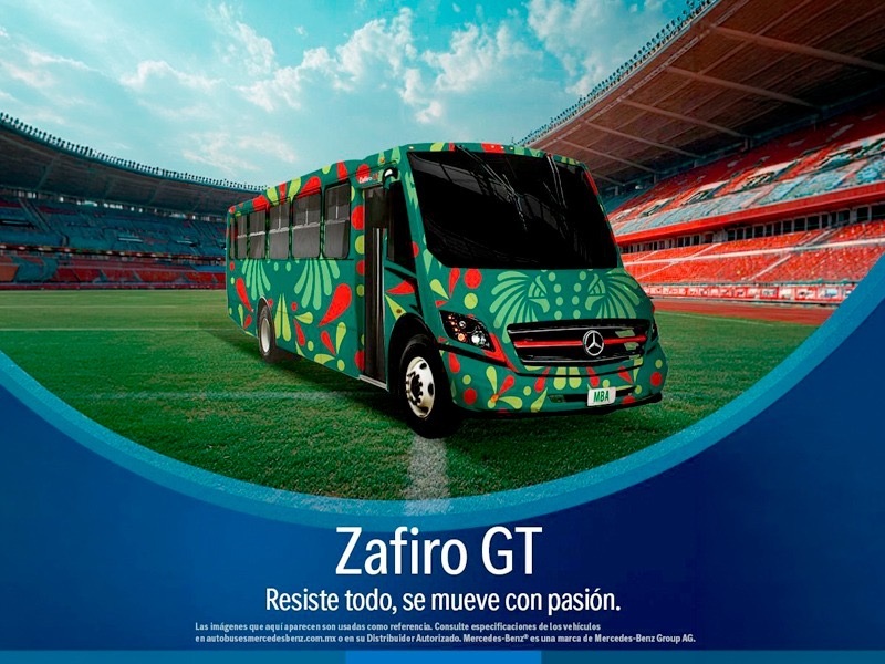 Mercedes-Benz Autobuses destaca presencia en las sedes mexicanas del Mundial 2026