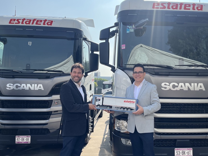 IT-ANÁLISIS: Scania fortalece la operación logística de Estafeta con una flota de 143 camiones Euro 6