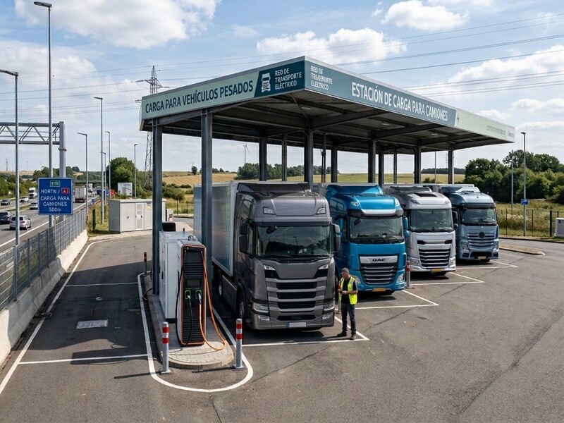 Empresas pactan inversión para electrificar transporte de carga