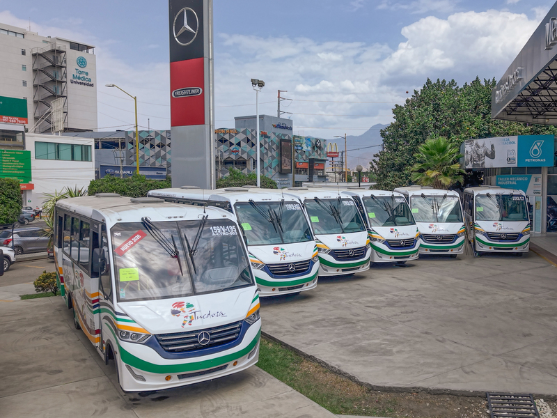  Mercedes-Benz Autobuses impulsa la modernización del transporte en Oaxaca