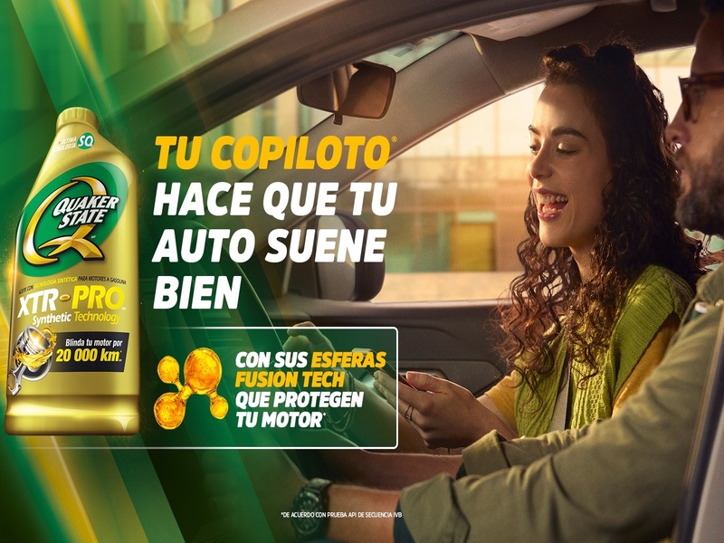 Quaker State lanza nueva campaña de comunicación y reafirma su promesa de ser Tu Copiloto
