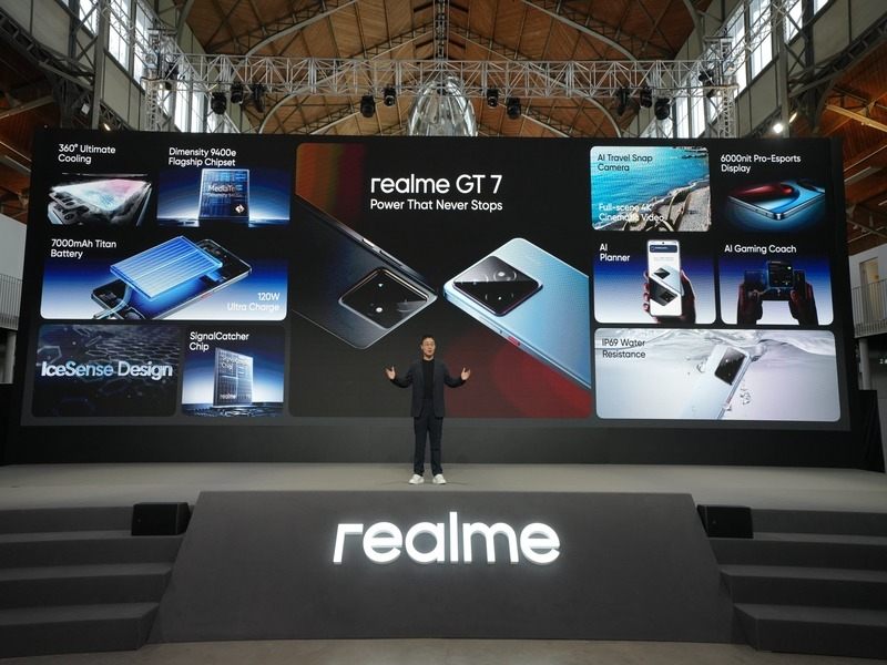 realme GT 7 Series debuta en París como el nuevo “Flagship Killer” 2025