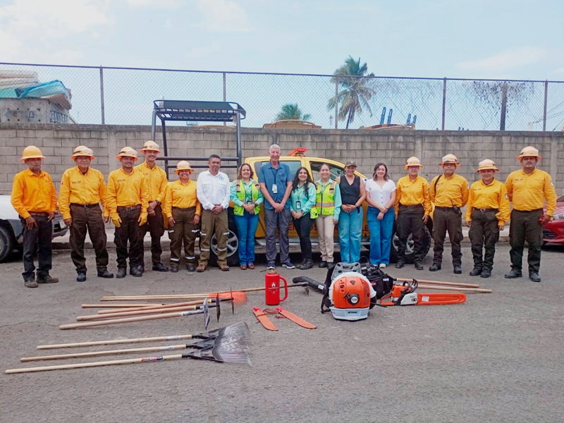 SSA Marine México refuerza brigada contra incendios en Canoas-Manantlán 