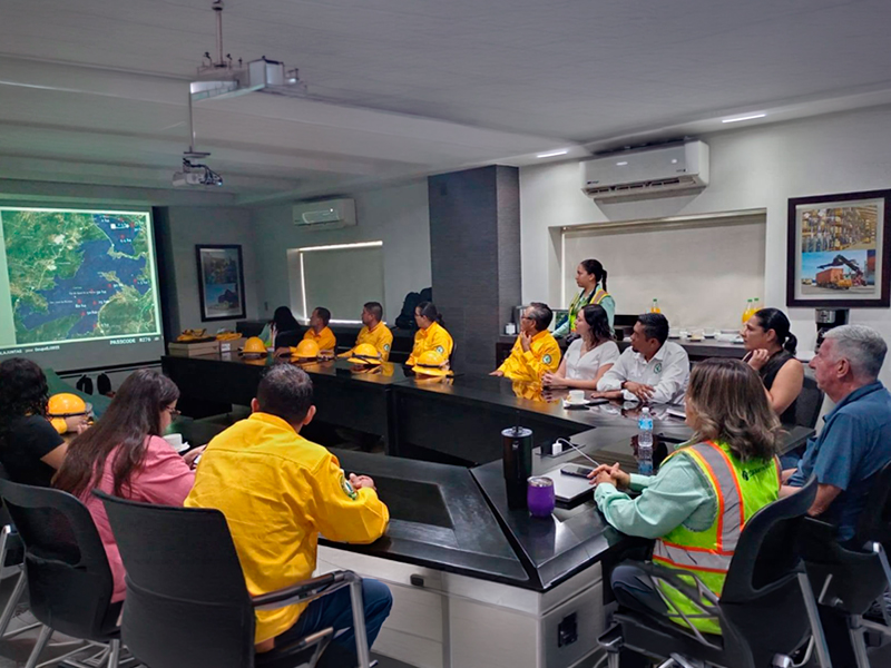 SSA Marine México refuerza brigada contra incendios en Canoas-Manantlán 