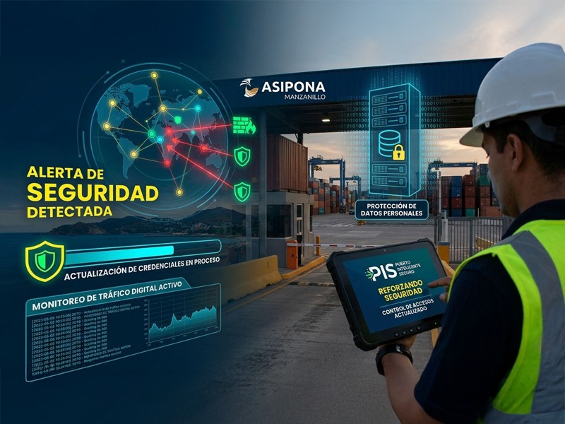 Interrupción digital en Puerto Manzanillo exhibió vulnerabilidades a ciberataques