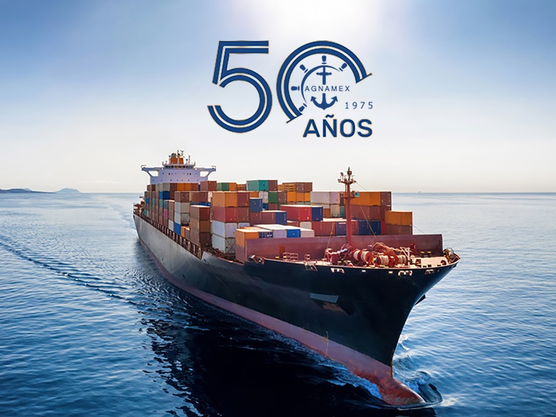Agnamex cumple 50 años fortaleciendo puertos y conectividad de México