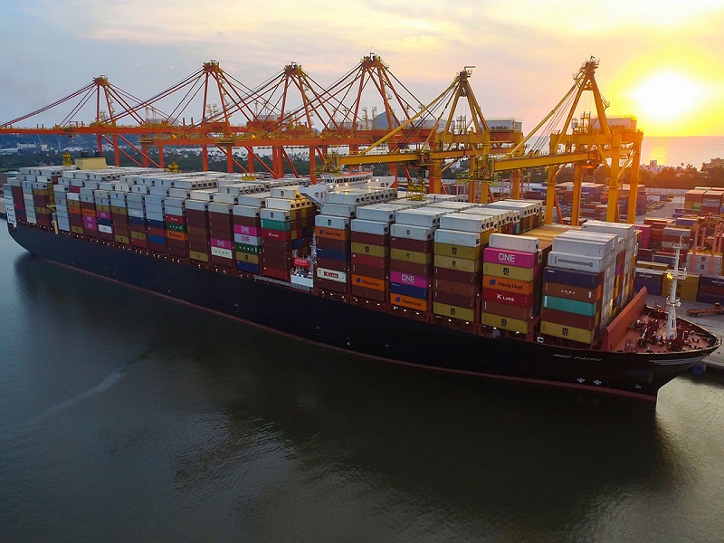 Carga total en puertos mexicanos cae 8.2% en diez meses