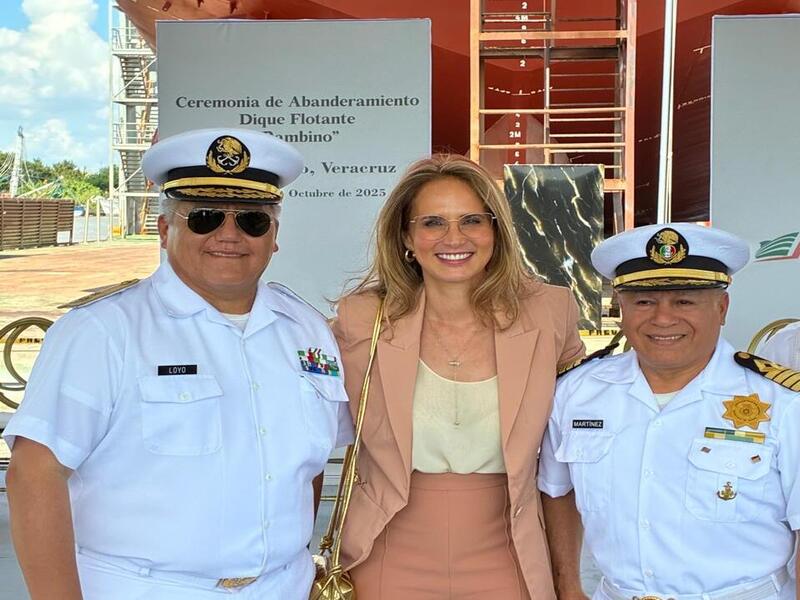 Con dique flotante Vanessa Serrano abre nueva etapa de crecimiento en GTMM