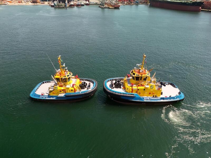 SAAM amplía flota de remolcadores marítimos para Chile y México