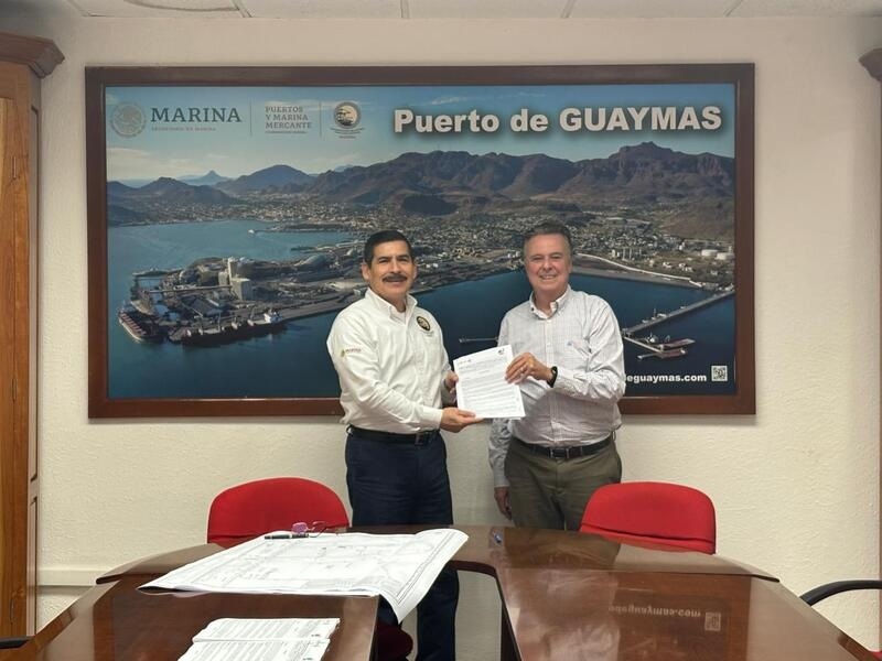 SSA Marine México firma contrato para operar una nueva terminal en el puerto de Guaymas
