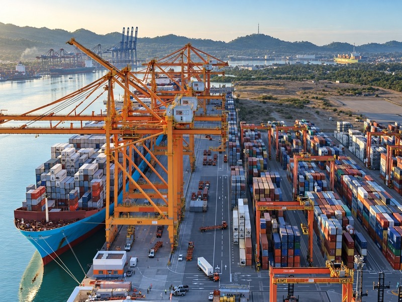 Pacífico sostiene avance portuario; exportaciones marítimas caen 12.4%