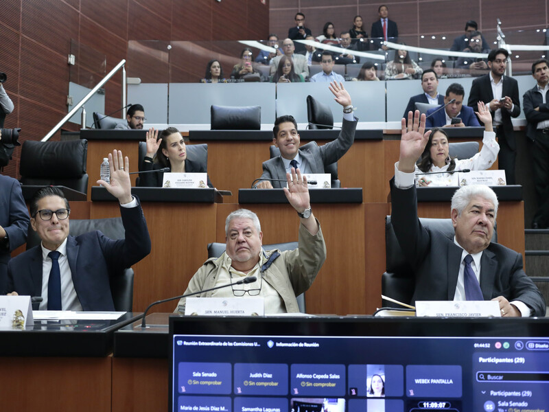 Senado aprueba en comisiones reforma ferroviaria