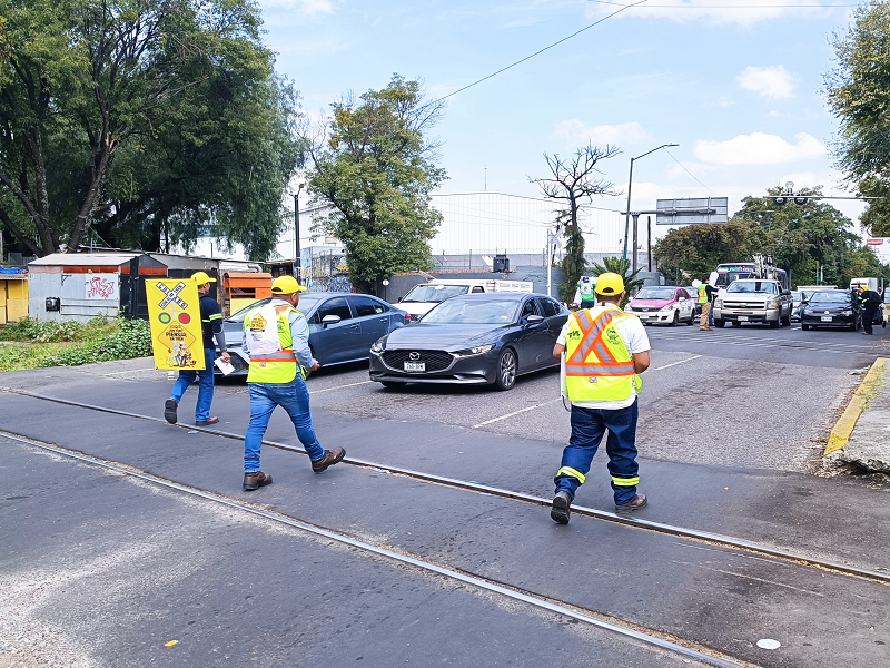 En marcha la Semana de Seguridad Vial Ferroviaria en México: #VesVíasPiensaEnTren